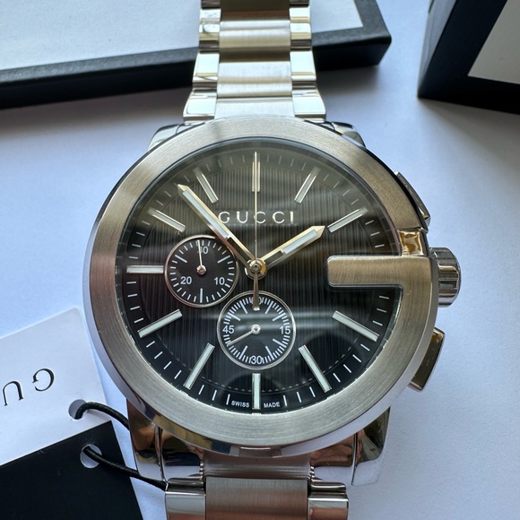 GUCCI G-Chrono Black Dial Watch YA101204 - Picture 4 of 8